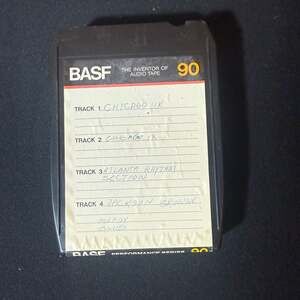 BASF Performance Series 90 Blank 8-Track Tape with Recorded Content (Chicago, At